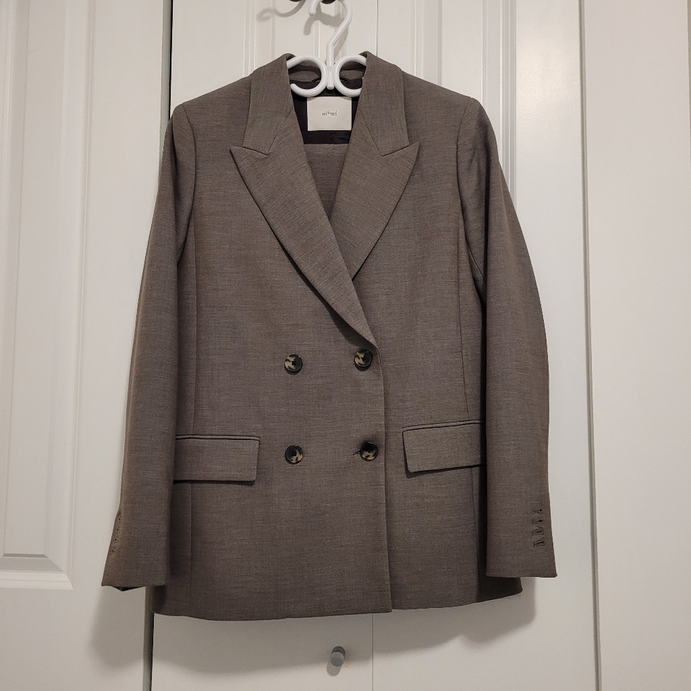 Wilfred Destiny Blazer in Heather Turner Taupe (4)